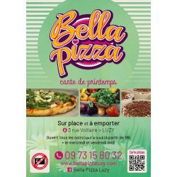 Les pizzas de printemps - Bella Pizza