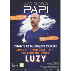 Concert chants corses Jean-Charles Papi