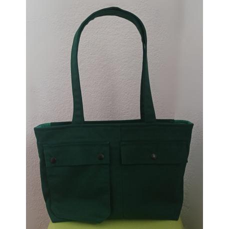 Sac fourre tout vert