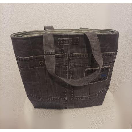 Sac fourre tout gris