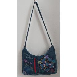 Sac bandoulière multipoches