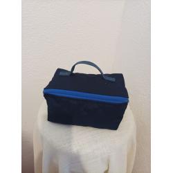 Trousse rectangulaire , bleu marine.