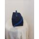 Trousse rectangulaire , bleu marine.