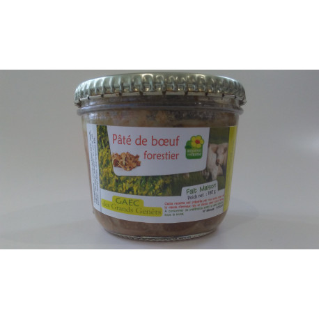 Pâté de boeuf  forestier