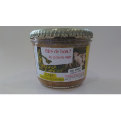 Pâté de boeuf au poivre vert