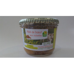 Pâté de boeuf aux noisettes (180g)