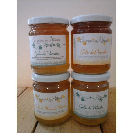 Confiture et gelée de plantes ou fleurs