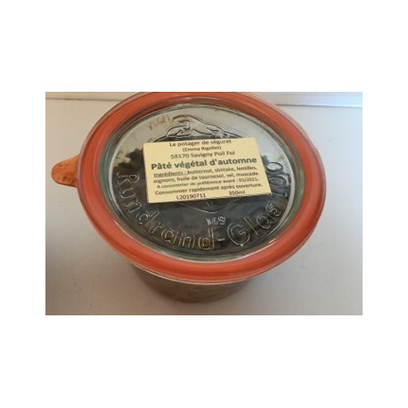 Pâté végétal d'automne (350 ml) Pâté végétal d'automne (350 ml)
