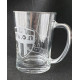 Gravure sur VERRES À BIÈRE - production artisanale