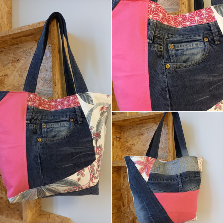 Sac en Jean taille M - Emilie Cloix