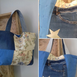 Sac en Jean taille S - Emilie Cloix