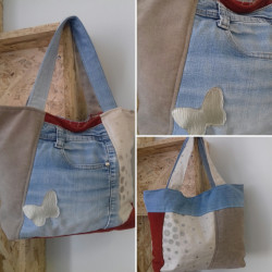 Sac en Jean taille S - Emilie Cloix