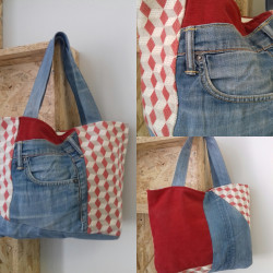 Sac en Jean taille S - Emilie Cloix