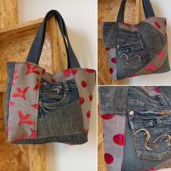 Sac en Jean taille S - Emilie Cloix