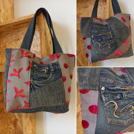 Sac en Jean taille S - Emilie Cloix Sac en Jean taille S - Emilie Cloix