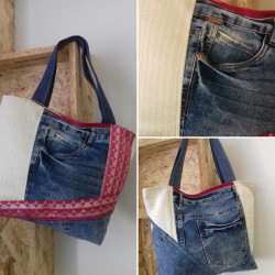 Sac en Jean taille S - Emilie Cloix