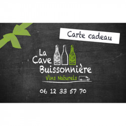 Carte cadeau - caviste la cave Buissonnière