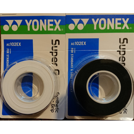 Surgrips noirs ou blancs - Yonex Surgrips noirs ou blancs - Yonex