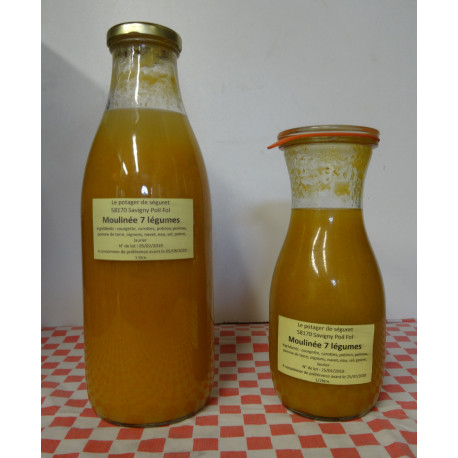 Soupes aux 7 légumes Soupes aux 7 légumes