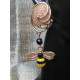 Boucles d'oreilles -REINE DES ABEILLES