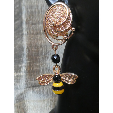 Boucles d'oreilles -REINE DES ABEILLES Boucles d'oreilles -REINE DES ABEILLES