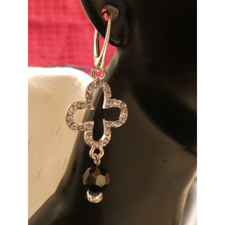 Boucles d'oreilles - TREFLE D'ARGENT