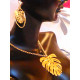 Boucles d'oreilles - PHILODENDRON