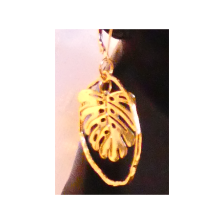Boucles d'oreilles - PHILODENDRON