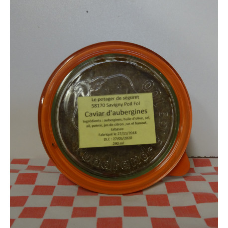 Caviar d'aubergines (290 ml)