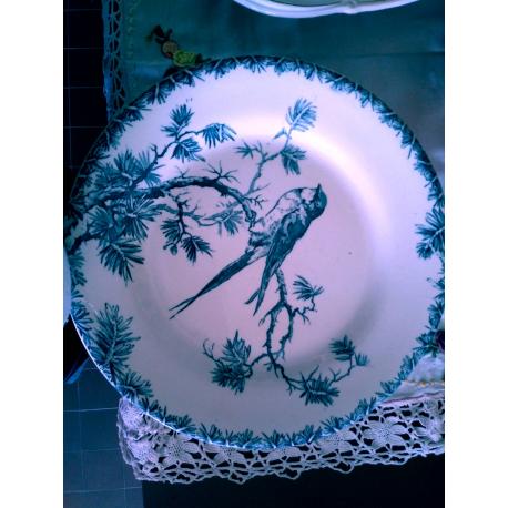Assiette Gien modèle provençal Assiette Gien modèle provençal